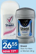 Shield Stick For Men Or Women-40g Each