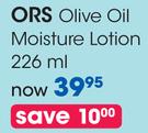 ORS Olive Oil Moisture Lotion-226ml Each