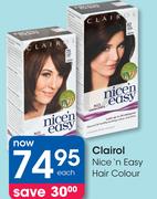 Clairol Nice 'n Easy Hair Colour-Each