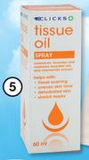 Clicks Tissue Oil Spray-60ml