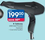 Safeway 2000 Watt Prostyle Hairdryer