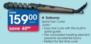 Safeway Spiral Hair Curler JA2867