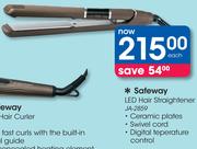 Safeway LED Hair Straightener JA-2859