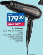 Safeway 2200 Watt DC Hairdryer JA-2852