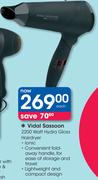 Vidal Sassoon 2200 Watt Hydra Gloss Hairdryer
