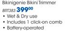 Philips Bikinigenie Bikini Trimmer BRT383