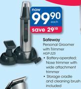 Safeway Personal Groomer With Trimmer HGP-325