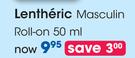 Lentheric Masculin Roll-On-50ml