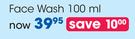 Vaseline Face Wash-100ml Each