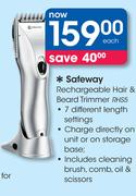 Safeway Rechargeable Hair & Beard Trimmer RHS5