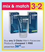 Clicks Men's Facecare Products-Each
