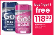Nativa Go! Man Or Woman-60 Tablets