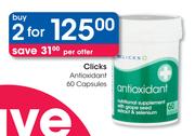 Clicks Antioxidant-2x60 Capsules