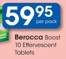 Berocca Boost Effervescent Tablets-10's
