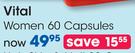Vital Women Capsules-60's