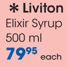 Liviton Elixir Syrup-500ml