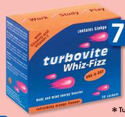 Turbovite Whiz-Fizz Sachets-20's