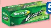 Berocca Boost Effervescent Tablets-10's