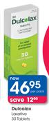 Dulcolax Laxative Tablets-30's pack