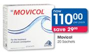 Movicol Sachets-20's Pack