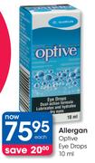Allergan Optive Eye Drops-10ml