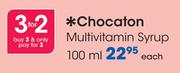 Chocaton Multivitamin Syrup-100ml Each