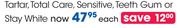 Listerine Tartar,Total Care,Sensitive,Teeth Gum or Stay White-Each