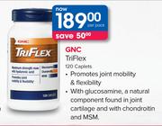 GNC Triflex 120 Caplets-Per Pack