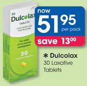 Dulcolax 30 Laxative Tablets-Per Pack