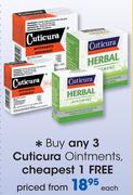 Cuticura Ointments-Each