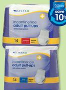 Clicks 14 Adult Medium Pull-Ups-Per Pack