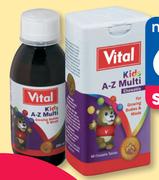 Vital Kids Study Power 120 Tablets-Each