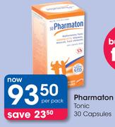 Pharmaton Tonic 30 Capsules-Per Pack
