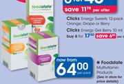 Foodstate Multivitamin Products-Per Pack