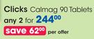 Clicks Calmag 90 Tablets-For 2