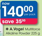 A.Vogel Multiforce Alkaline Powder-225g Per Pack