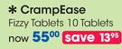 CrampEase Fizzy Tablets 10 Tablets-Per Pack
