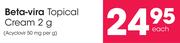 Beta-Vira Topical Cream-2g