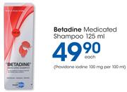 Betadine Medicated Shampoo-125ml