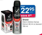 Shield Men's Motion Sense Roll-On 50ml Or Aerosol 150ml-Each