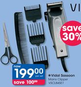Vidal Sassoon Mains Clipper VSCL845E1-Per Set
