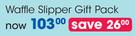 Clicks Waffle Slipper Gift Pack-Per Pack
