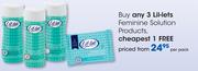 Lil-Lets Feminine Solution Products-Per Pack