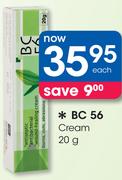 BC 56 Cream-20g Each