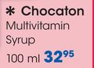 Chocaton Multivitamin Syrup-100ml Per Pack