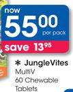  Jungle Vites Multi V 60 Chewable Tablets-Per Pack