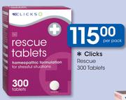 Clicks Rescue 300 Tablets-per Pack