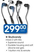 Skullcandy Inked 2 With Mic-Each