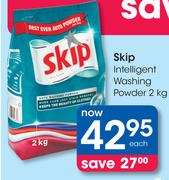 Skip Intelligent Washing Powder-2Kg Each