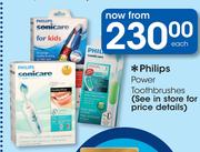 Philips Power Toothbrushes-Each